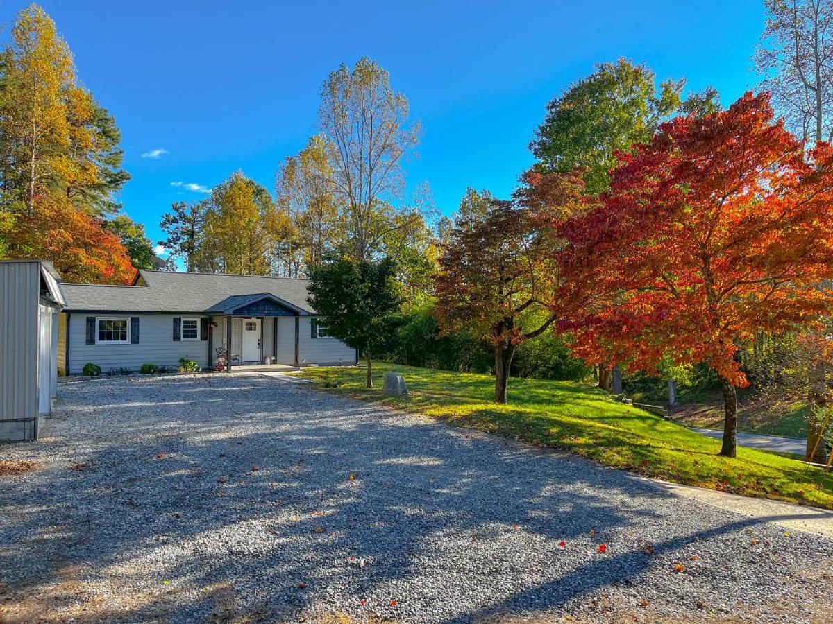 Private Peaceful House Near Lake Lure Chimney Rock Rutherfordton ภายนอก รูปภาพ